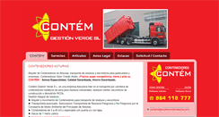 Desktop Screenshot of contemcontenedores.com